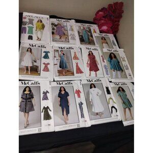 Size 18W-24W & 26W - 38W | Plus Size Sewing Patterns Bundles - 6 for $35 (New FF